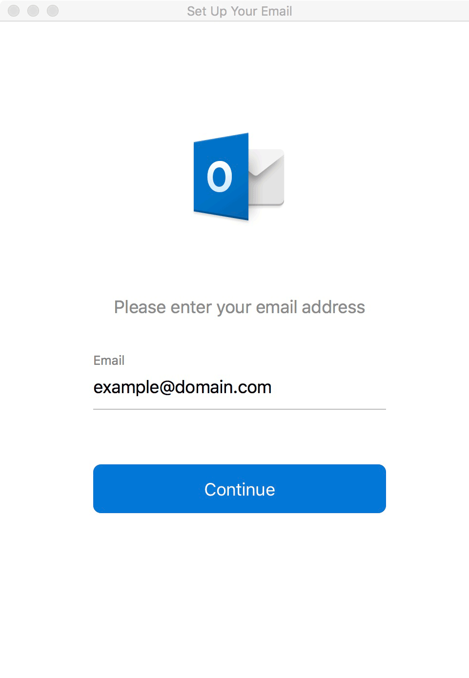 Mac : Oultook 2016 - Email address