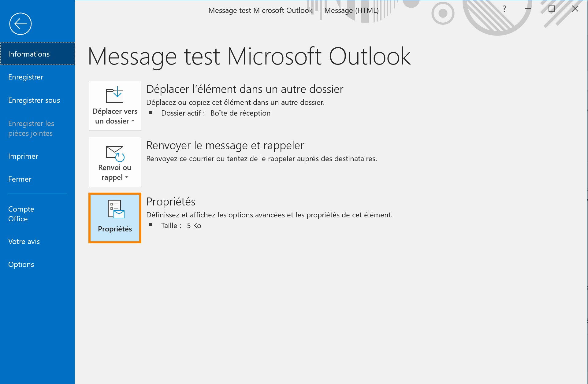 Outlook Windows