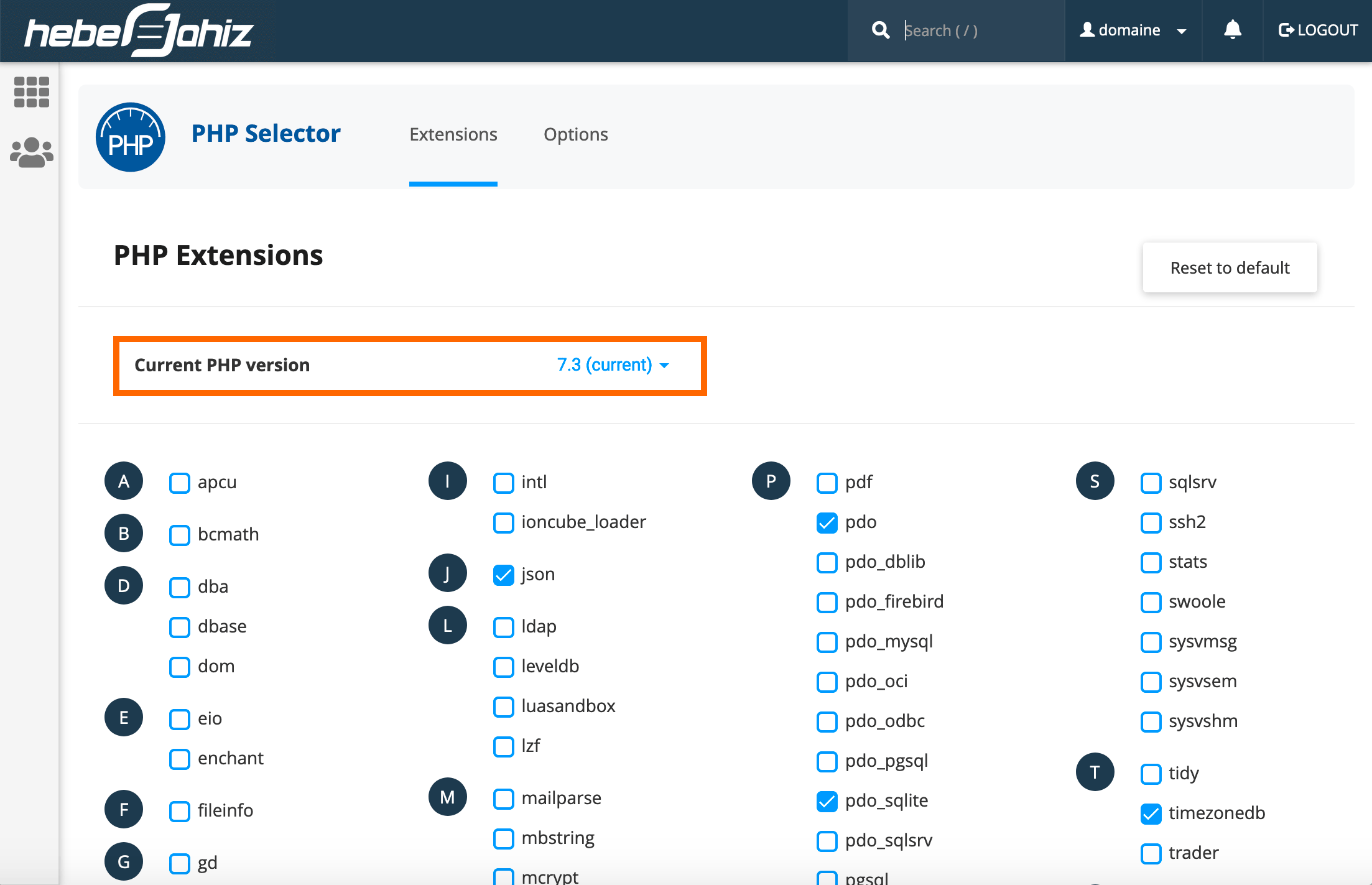 how to update my php version in cpanel