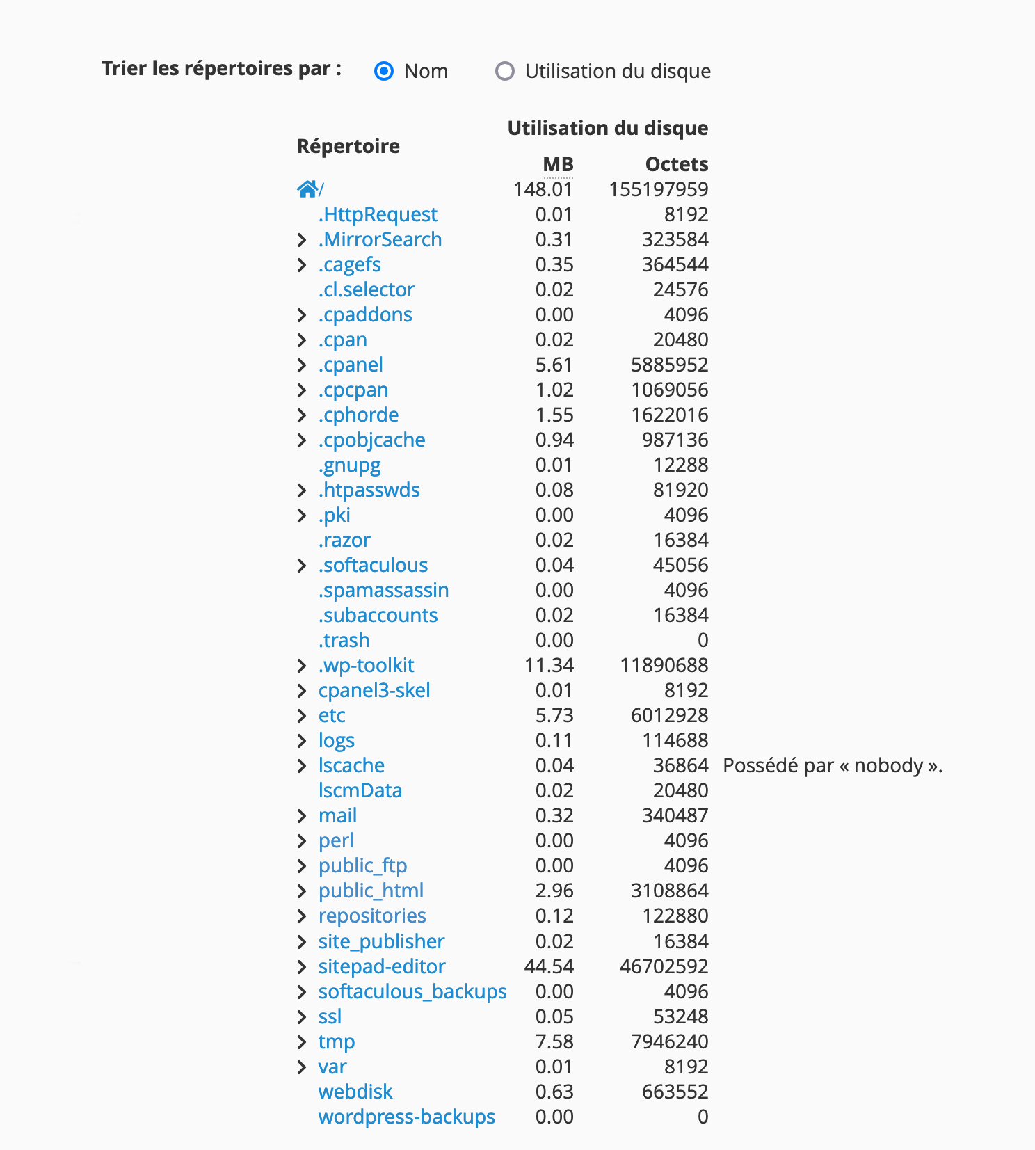cpanel-utilisation-disque-repertoire.png